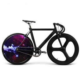 Huoduoduo  Huoduoduo Bike, Road Bike, LED Light Hyun Cool Rear Wheel, Built-In Rechargeable Lithium Battery, Aluminum Alloy Frame, Front Wheel Carbon Fiber Materia