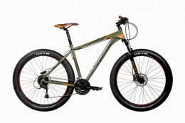 Indigo  Indigo Unisex Grade Mountain Bike, Green, 20-Inch