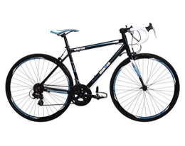 Iron Man Bike IRONMAN Wiki 100, Womens Road Bike, 14 Speed, 700C Wheel, Black / Blue (47cm Frame)