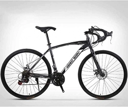JIAWYJ Road Bike JIAWYJ YANGHONG-Sport mountain bike- 26-Inch Road Bicycle, 24-Speed Bikes, Double Disc Brake, High Carbon Steel Frame, Road Bicycle Racing, Red OUZHZDZXC-1 (Color : Grey)