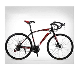 JINHH Bike JINHH 26-Inch Road Bicycle, 24-Speed Bikes, Double Disc Brake, High Carbon Steel Frame, Road Bicycle Racing, Men's And Women Adult-Only