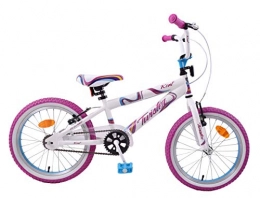 Kent Bike Kent Twister 18" Wheel Bmx Style Girls Bicycle Kids Bike Pretty Pink / White / Blue Age 6+