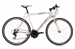 KS Cycling  KS Cycling Fitness Bike 28" Lightspeed White 58 cm