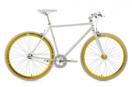 KS Cycling Road Bike KS Cycling Fitness Bike 28" Pegado White-Gold Frame 59 cm