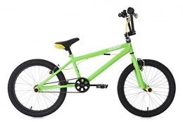 KS Cycling Road Bike KS Cycling Freestyle BMX Bike 20" Hedonic Green-Yellow