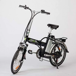limitless sharing Road Bike limitless sharing TDL6123 folding ebike bicycle 20'' Lithium Battery 36v 10ah (Black)