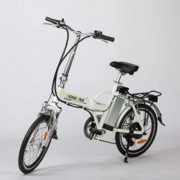 limitless sharing Bike limitless sharing TDL6123 folding ebike bicycle 20'' Lithium Battery 36v 10ah White