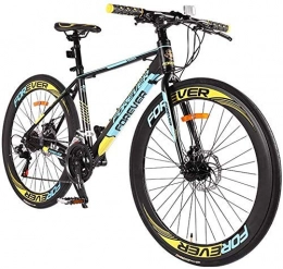 LQH Bike LQH Adult road bike, road bike disc brakes, 21-speed road bike lightweight aluminum alloy, male Ms. 700C wheel racing bikes (Color : Blue) (Color : Green)