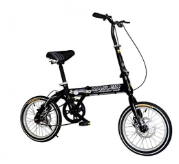 MASLEID  MASLEID 16-inch folding bike, load 220 lbs, black