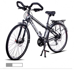 WFIZNB Bike Men Women 700C Wheels Road Bicycle 24 Speed 27 Speed Road Bike Aluminum Frame Commuter Bike Perfect For Road Or Dirt Trail Touring, Gray, 24~speed oil dish