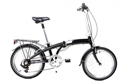MIFA Bike MIFA '20Inch Aluminium Folding Folding Bike Bicycle Folding Bike Shimano 7-speed Camping Black