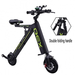 SPEED Road Bike Mini Folding Electric Car Adult Lithium Battery Bicycle Double Wheel Power Portable Travel Battery Car