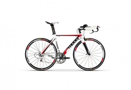 Moda Bike Moda Men's Mossa Alloy TT / Tri Bike, White / Black / Red, 51 cm