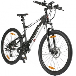 Mountain Bike 27.5B16AsViva | E-Bike 36V Battery 13Ah 468WH Samsung Cells | Shock Resistant Rear Engine/21Speed Shimano Gear Shift/Hydraulic Disc Brakes/Adjustable Zoom Suspension Forks | MTB Electric Bicycle Pedelec