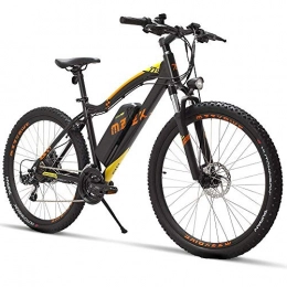 MZZK Road Bike MZZK LEOPARD 27.5 Inch Electric Mountain Bike 21 Speed Ebike 250W 48V 13Ah Lithium Battery Disc Brakes 5 Level Pedal Assist Sensor (13Ah Add 1 Battery)