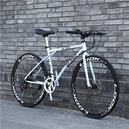 N\A Bike  ZGGYA Bike, High-carbon Steel Frame, Road Bike Racing, Wheeled Dual-disc Bicycle, 24-speed 26-inch Bicycle, Womens Bike, Mens Bike