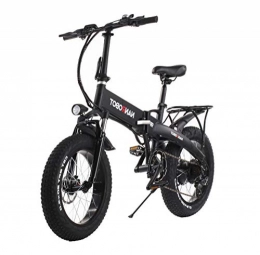NANROBOT Bike NANROBOT N4 Foldable Electric Bike 500W Motor 20 Inch Fat Tire 48V 10.4AH Lithium-Ion Battery 7 Speeds E-Bike