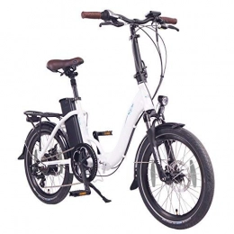 NCM Road Bike NCM Paris Folding E-Bike, 250W, 36V 15Ah 540Wh Battery, 20 (20" White)