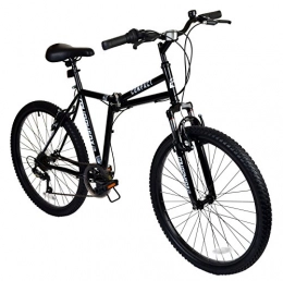 New Mens/Gents Black Big Foot Compact Muddyfox Folding Bikes - Black -