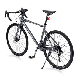 NiC IS COCNG Bike NiC IS COCNG Road bike, aluminum alloy frame, 700C black, 21-speed adjustable, load 100kg