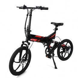 Nisels Folding Electric Bike Ebike 250w with 36V Removable LG Battery, Electric Bicycle Shimano 7 Speed Gear, Foldable E Bike Waterproof 20 Inch