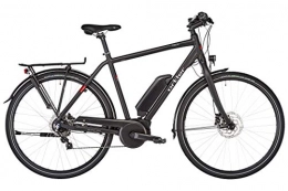 Ortler Road Bike Ortler Zrich Disc FL E-City Bike 7-speed black Frame Size 60cm 2018