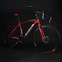 Painting 26-Inch Road Bicycle, 24-Speed Bikes, Double Disc Brake, High Carbon Steel Frame, Road Bicycle Racing BXM bike