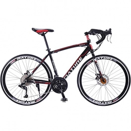PBTRM 30 Speed Road Bike 700C Wheels, Aluminum Alloy Frame, Front And Rear Disc Brakes, Road Bicycle for Men Womens Adult, Suitable for Height 158Cm-185Cm