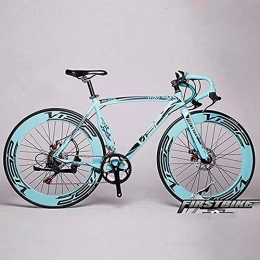peipei Road Bike peipei Road bike 48cm 51cm 54cm frame 700C X 70mm bicycle variable speed road bike disc brake road bike-Blue_48CM