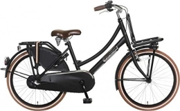 POPAL Road Bike POPAL Daily Dutch Basic+ 22 Inch 36 cm Girls 3SP Coaster Brake Matte black
