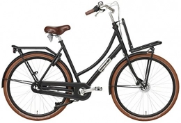 POPAL Road Bike POPAL Daily Dutch Prestige 28 Inch 57 cm Woman 3SP Roller brakes Matte black