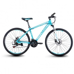 POTHUNTER Bike POTHUNTER XDS Road Bike XR-300 Carbon Fiber Frame Mountain Bike Unisex Variable Speed Bicycle, Blue-white17inches.-Diameterofthewheel26inches