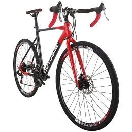 QQW Road Bike QQW Gravel Bikes for Men, Road Bike for Mens, Bicycle, Commuter Bicycles for Adult / Red