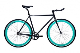 Quella Bike Quella Nero Bike - Black / Turquoise, Small / Medium / 54 cm