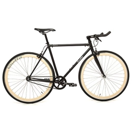 Quella Road Bike Quella Nero Cream (51cm) Fixie Fixed Gear Single Speed Commuter Bicycle
