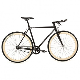 Quella Road Bike Quella Nero Cream (54cm) Fixie Fixed Gear Single Speed Commuter Bicycle