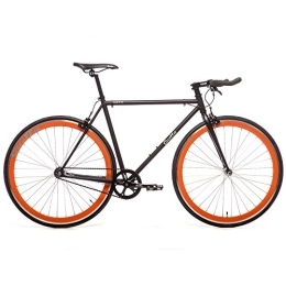 Quella  Quella Nero Orange (51cm) Fixie Fixed Gear Single Speed Commuter Bicycle