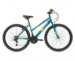 Raleigh Bike Raleigh. Activ Figaro 26" Wheel Womens MTB Bike 18 Speed 20" Low Step Frame Turquoise