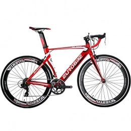 EUROBIKE Bike Road bike 54cm Frame Adult Men and Women 14 Speed Racing Bicycle Lightweight XC7000 (red)