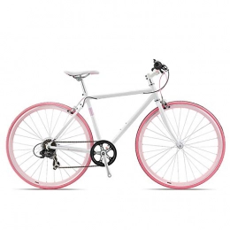 CCVL Road Bike Road Bike Adult Children Convenient Ultra-light Leisure Bicycle Suitable for City Commuting To Work, Red