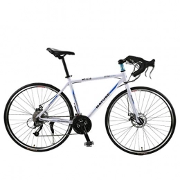 MICAKO Road Bike Road Bike, Aluminum Alloy Frame SHIMANO 27 / 30 Speed, 700C Wheels Road Bicycle, Blue, 30speed