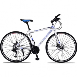MICAKO Road Bike Road Bike, Carbon Steel Frame SHIMANO 21 / 27 / 30 Speed, 700C Wheels Road Bicycle, 1, 27speed