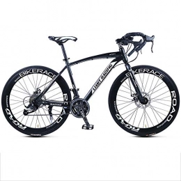 Road Bikes High-carbon Steel Road Bike Racing Bike Fiber Road Bicycle 27 Speed Derailleur System And Double V Brake B-27 Speed 26 Inches