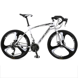 ZYZYZY Road Bike Road Bikes High-carbon Steel Road Bike Racing Bike Fiber Road Bicycle 27 Speed Derailleur System And Double V Brake Bike Racing A-27 Speed 26 Inches