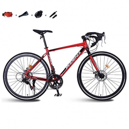 RYP Bike Road Bikes Mountain Bike Road Bicycle Men's MTB 14 Speed 26 Inch Wheels For Adult Womens Off-road Bike (Color : Red)