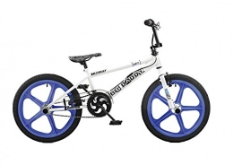 Rooster Road Bike Rooster Kids' Big Daddy Mags Bike, White / Blue, 18-inch