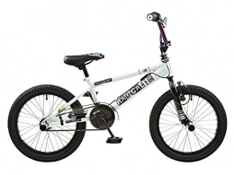 Rooster  Rooster Radical 18 BMX Bike White / Purple with 18" Spoke Wheels