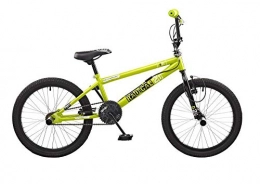 Rooster Bike Rooster. Radical 20" Wheel BMX Freestyler Bike Green / Black 360 Giro & Stunt Pegs
