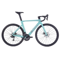 SAVADECK Road Bike SAVADECK Carbon Road Bike, T800 Carbon Fiber Frame 700C Racing Bicycle with Shimano 105 R7000 22S Groupset and Mechanical Disc Brake Ultra-Light Carbon Bike for Men and Women.