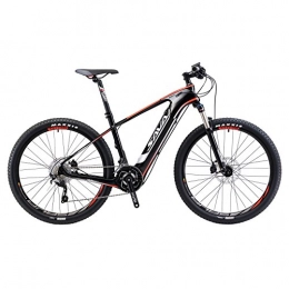 SAVADECK Bike SAVADECK Knight9.0 Carbon Fiber e bike 27.5 inch Electric Mountain Bike Pedal-assist MTB Pedelec Bicycle with Shimano DEORE XT M8000 2 x 11 Speed and Removable 36V / 10.4Ah SAMSUNG Li-ion Battery